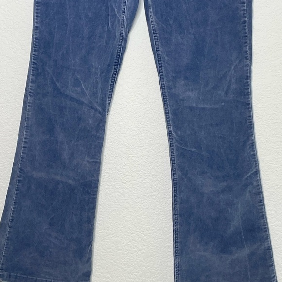 Theory pants corduroy sz 6 blue wide leg - Picture 4 of 7
